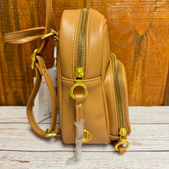 URBAN ORIGINALS Voyage Mini Backpack - Tan - Picture 3 of 5